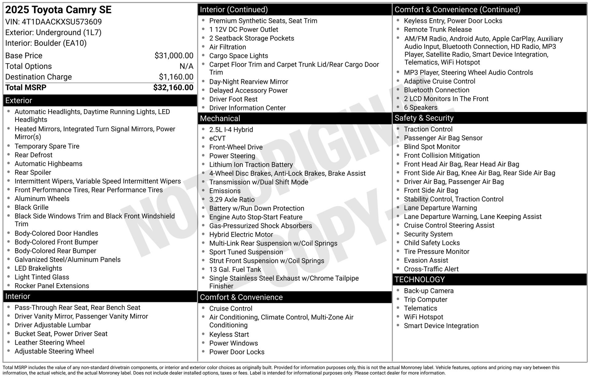 Certified 2025 Toyota Camry SE image 3
