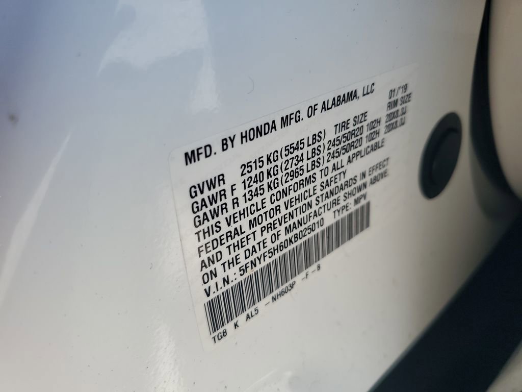 Used 2019 Honda Pilot Touring image 25
