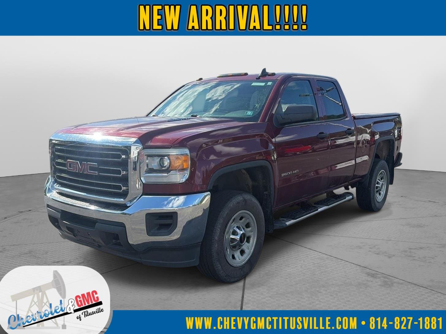 Used 2015 GMC Sierra 2500 4x4 Double Cab w/ Sierra Convenience Package