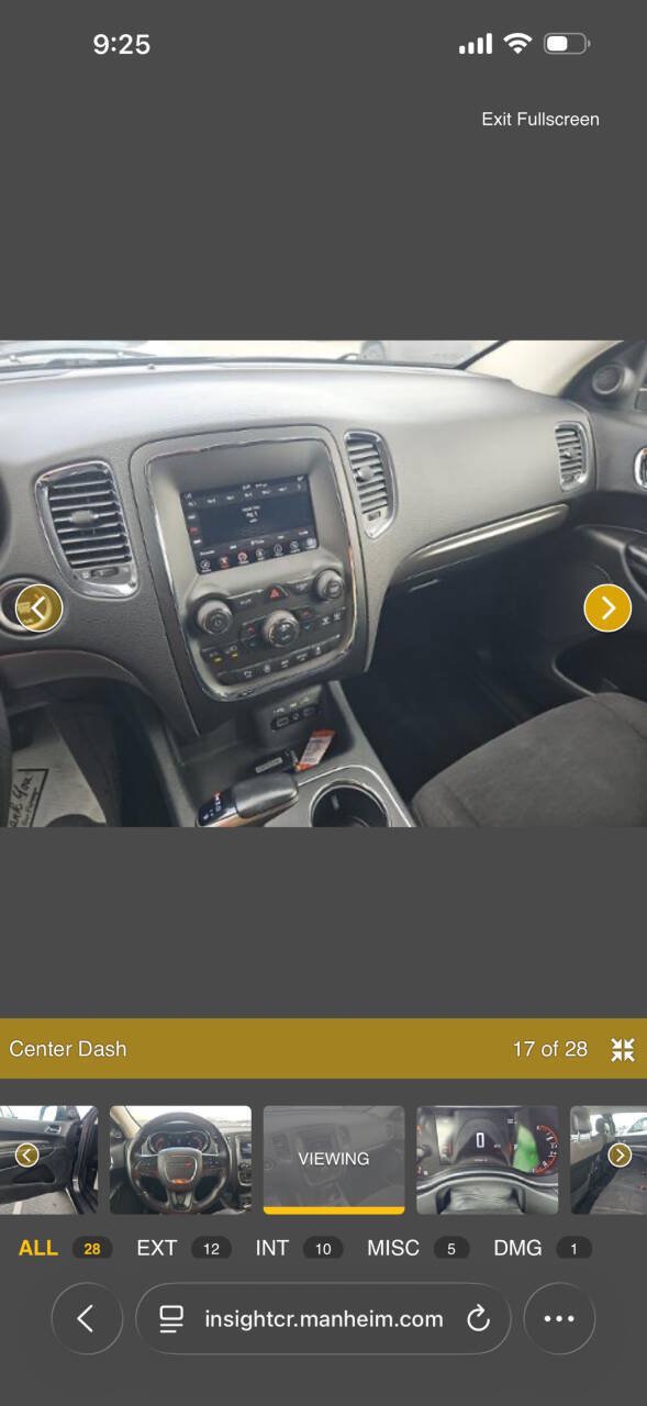 Used 2018 Dodge Durango SXT w/ Quick Order Package 2BB AWD/4WD image 17