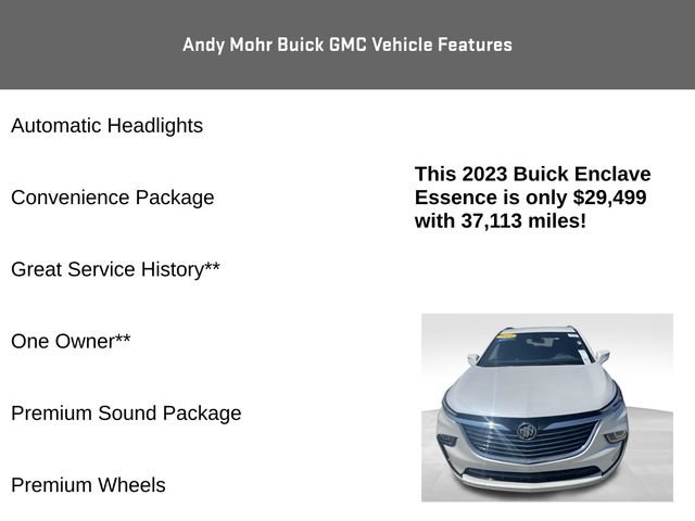 Used 2023 Buick Enclave Essence w/ Trailering Package, 5000 lbs. FWD image 8