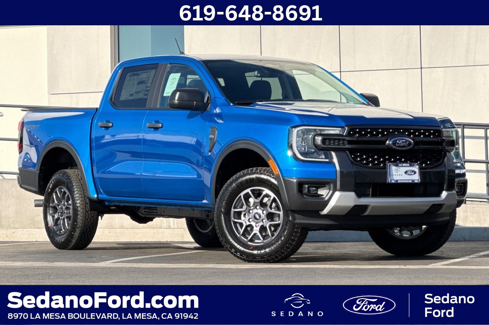 New 2025 Ford Ranger XLT w/ Equipment Group 301A High RWD image 1