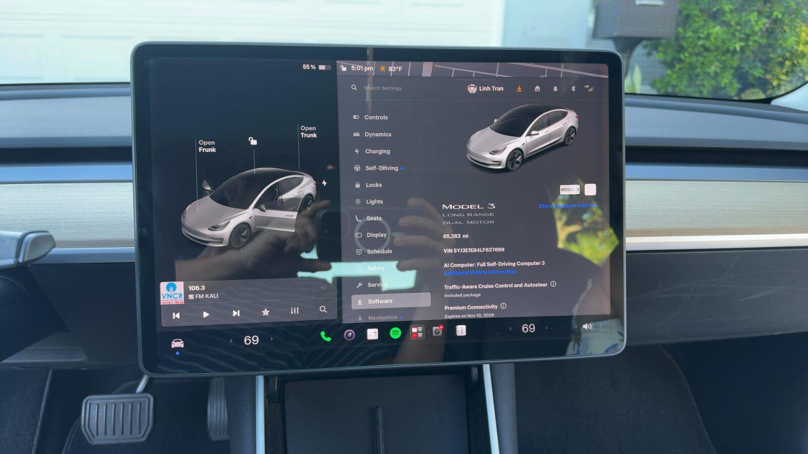 Used 2020 Tesla Model 3 Long Range AWD/4WD image 6