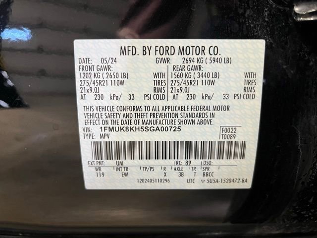 Used 2025 Ford Explorer ST-Line w/ Premium Package image 31