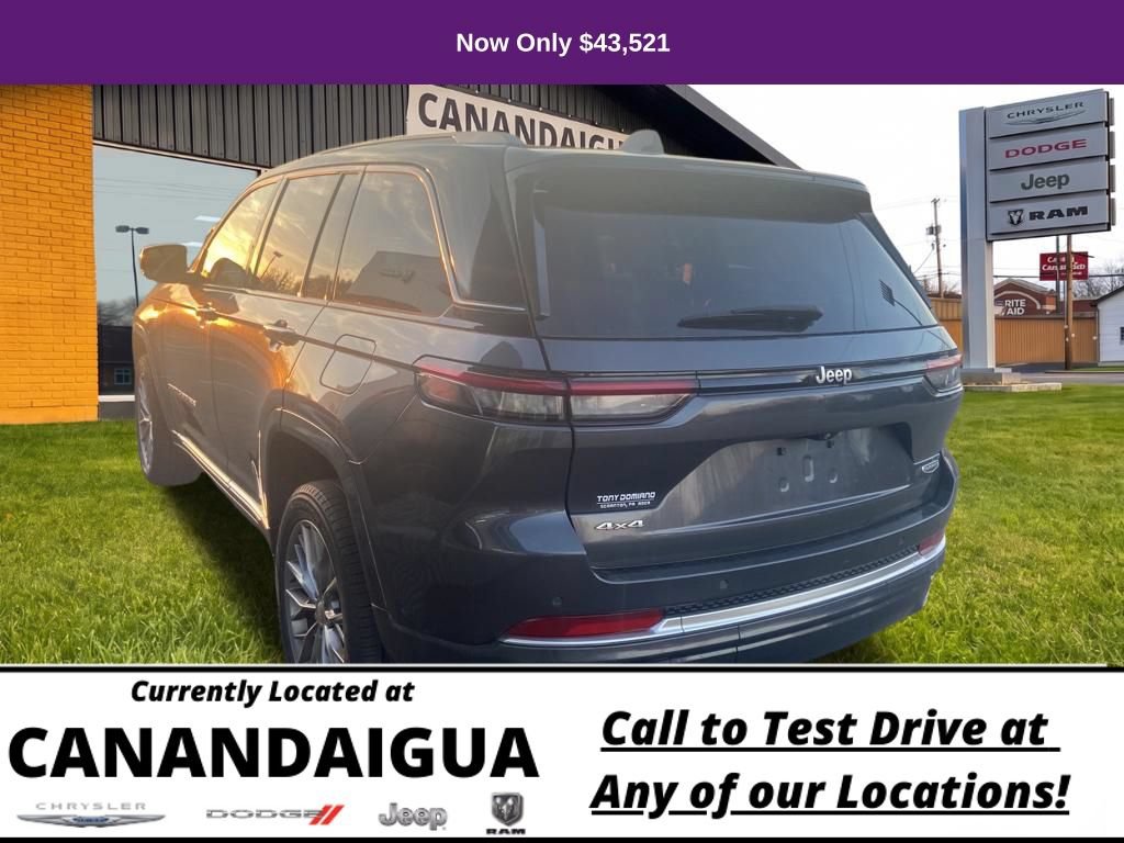 Used 2022 Jeep Grand Cherokee Summit AWD/4WD image 7