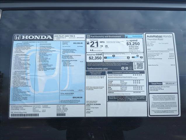 New 2026 Honda Pilot Touring image 22