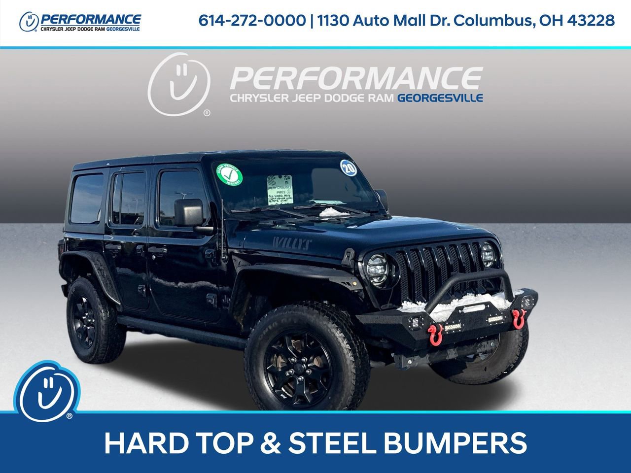 Used 2020 Jeep Wrangler Unlimited Willys