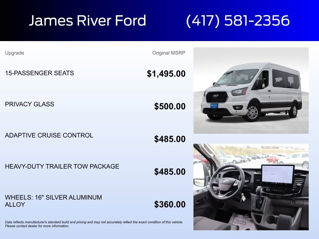 New 2025 Ford Transit 350 XLT RWD image 5