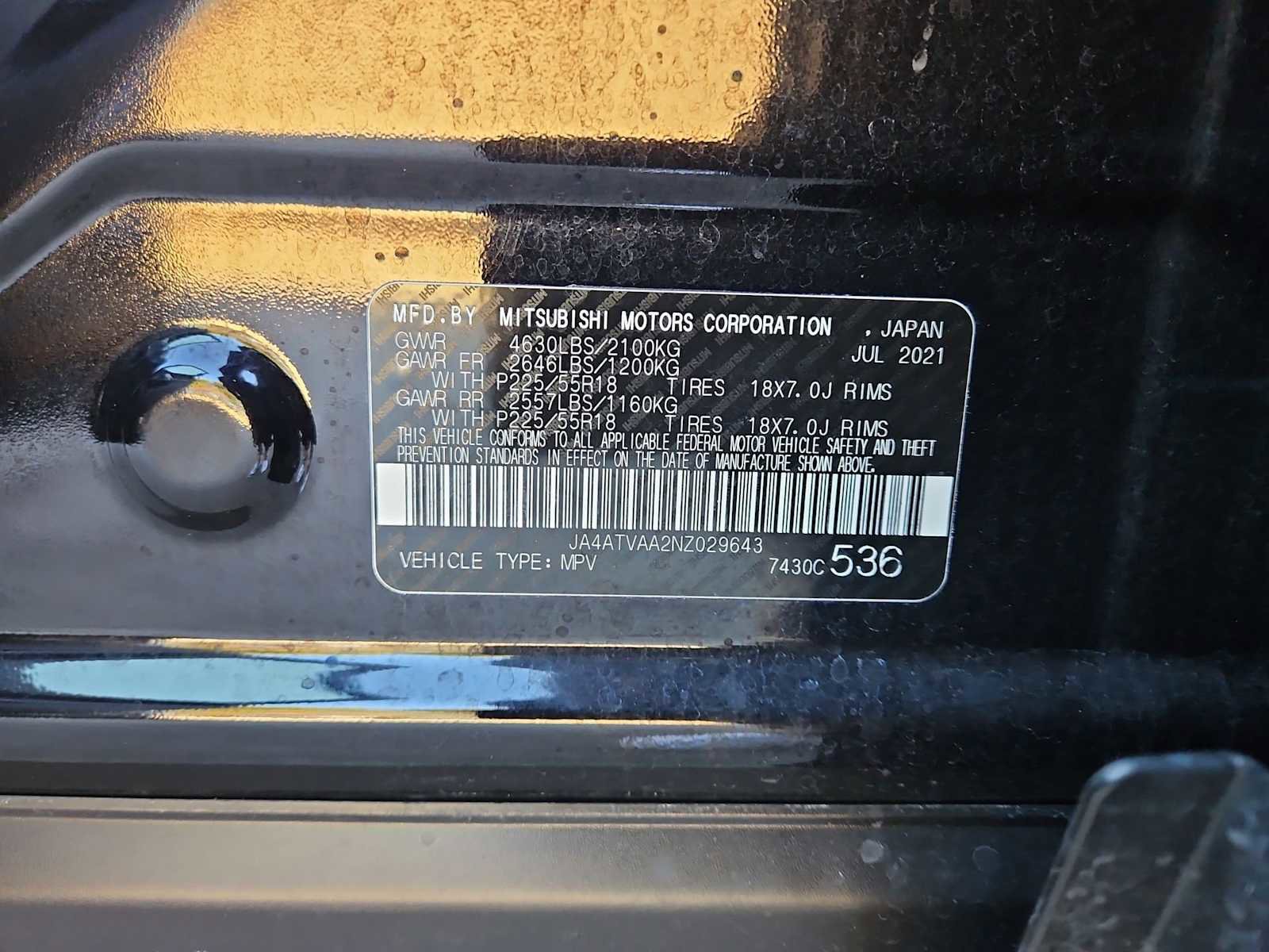 Used 2022 Mitsubishi Eclipse Cross LE image 36