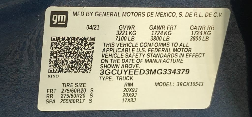 Used 2021 Chevrolet Silverado 1500 RST w/ Convenience Package II image 65