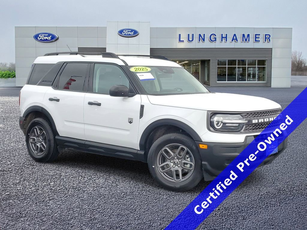Certified 2025 Ford Bronco Sport Big Bend