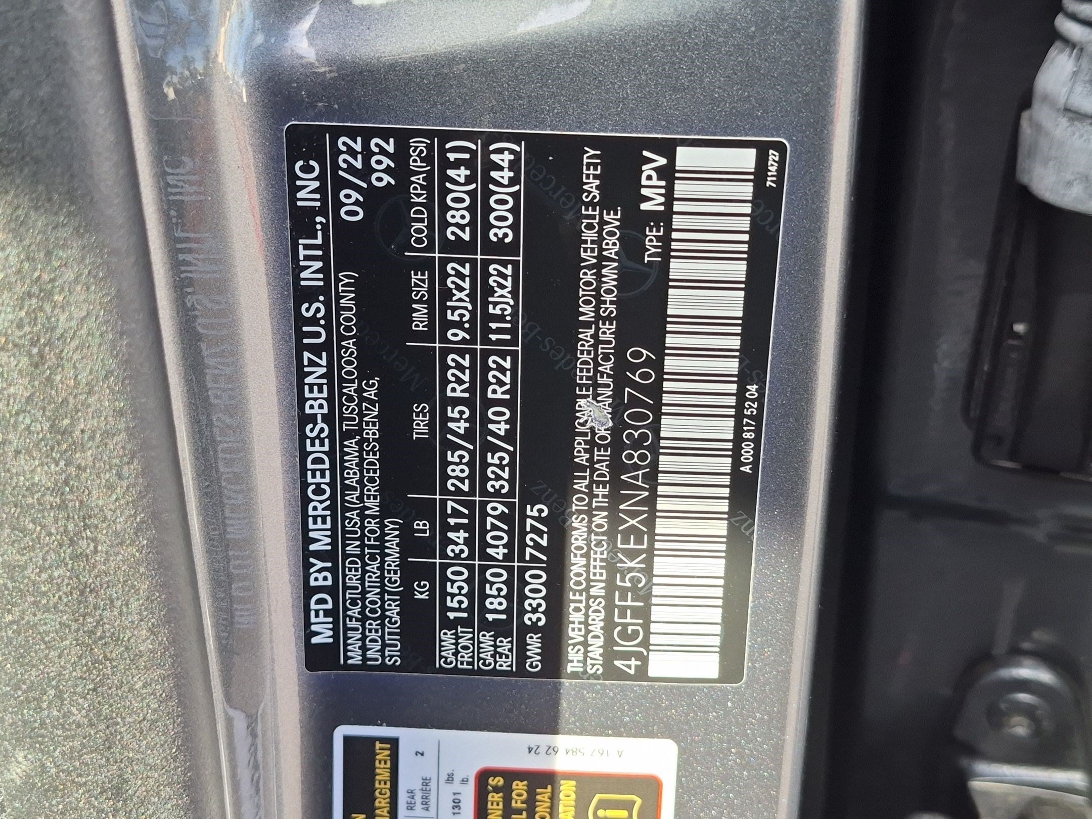 Used 2022 Mercedes-Benz GLS 450 4MATIC image 32