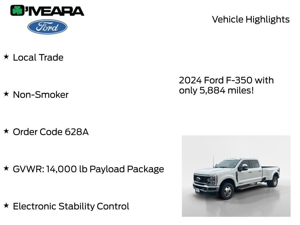 Used 2024 Ford F350 Lariat w/ Chrome Package AWD/4WD image 8