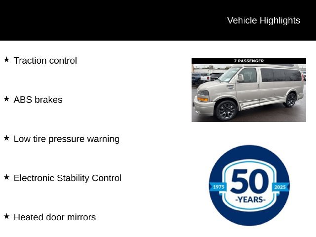 New 2025 GMC Savana 2500 w/ Driver Convenience Package RWD image 5