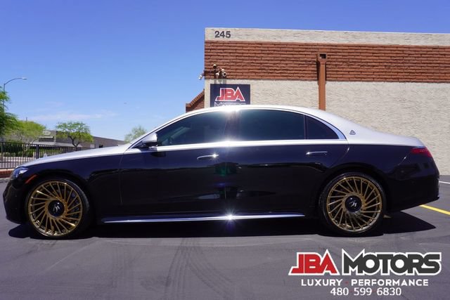 Used 2021 Mercedes-Benz S 580 4MATIC Sedan w/ AMG Line image 51