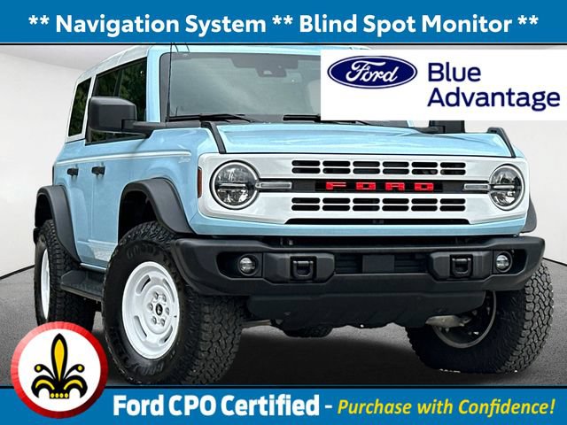 Certified 2025 Ford Bronco Heritage Edition