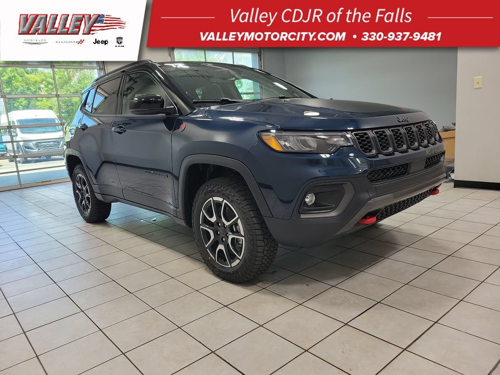 New 2026 Jeep Compass Trailhawk w/ Sun, Sound & Navigation Group
