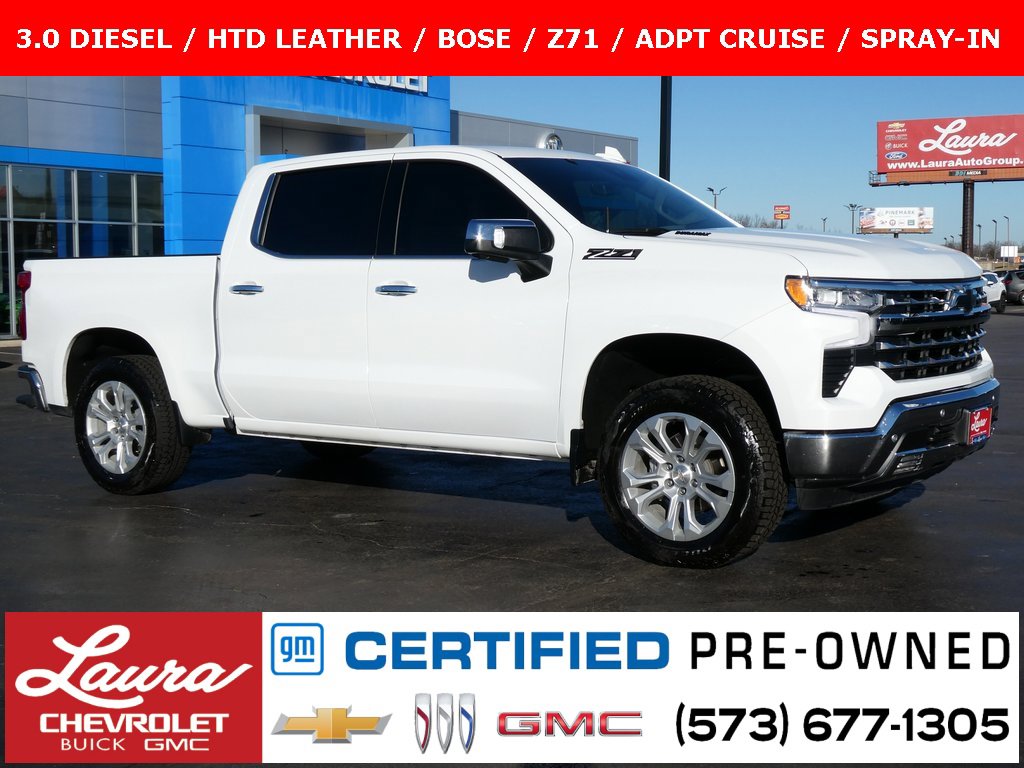 Certified 2024 Chevrolet Silverado 1500 LTZ w/ Technology Package image 1