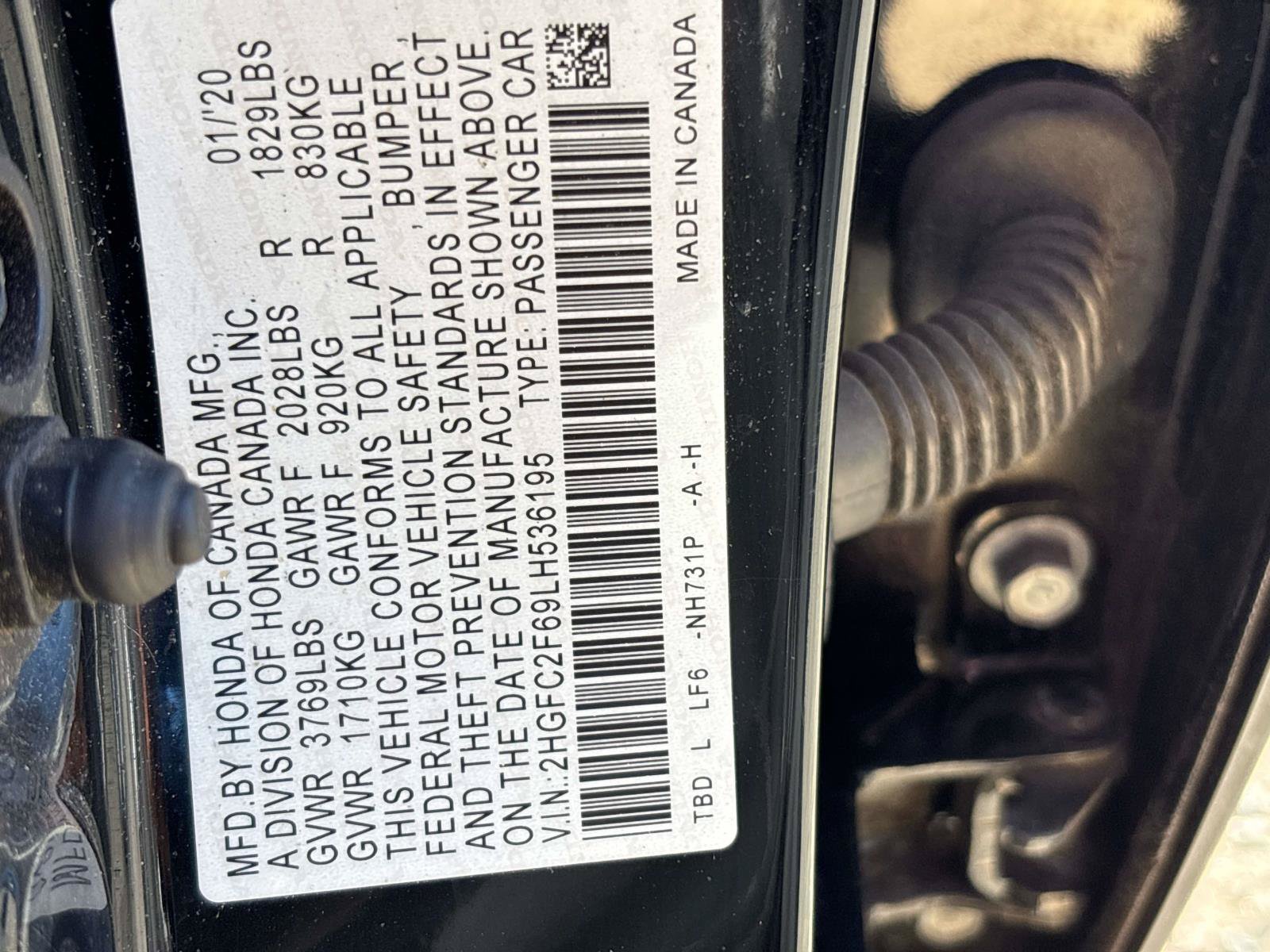 Used 2020 Honda Civic LX image 30