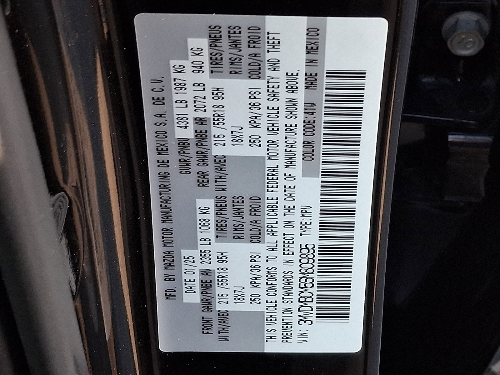 Used 2025 MAZDA CX-30 AWD 2.5 S w/ Preferred Package image 26