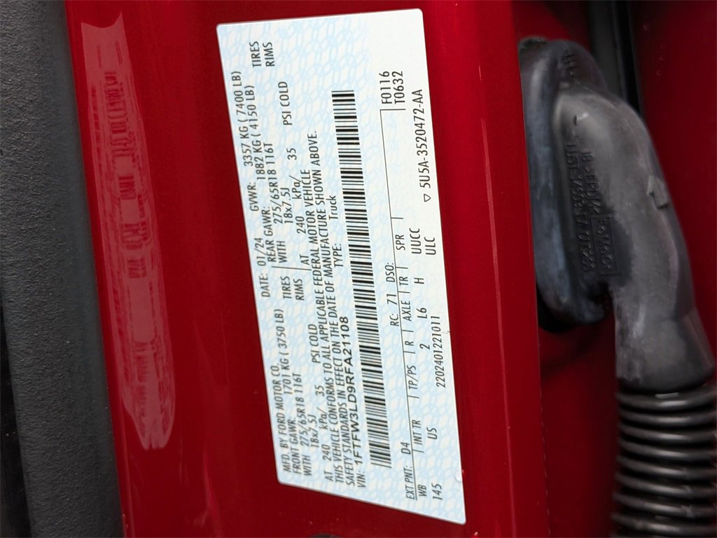 Used 2024 Ford F150 XLT w/ Equipment Group 302A MID image 35