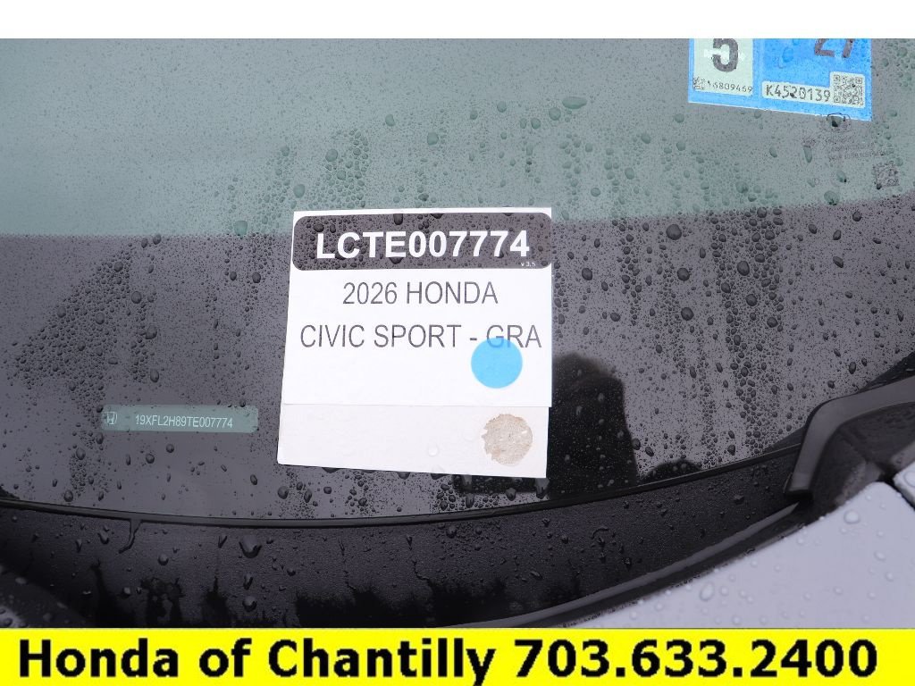 Certified 2026 Honda Civic Sport image 36