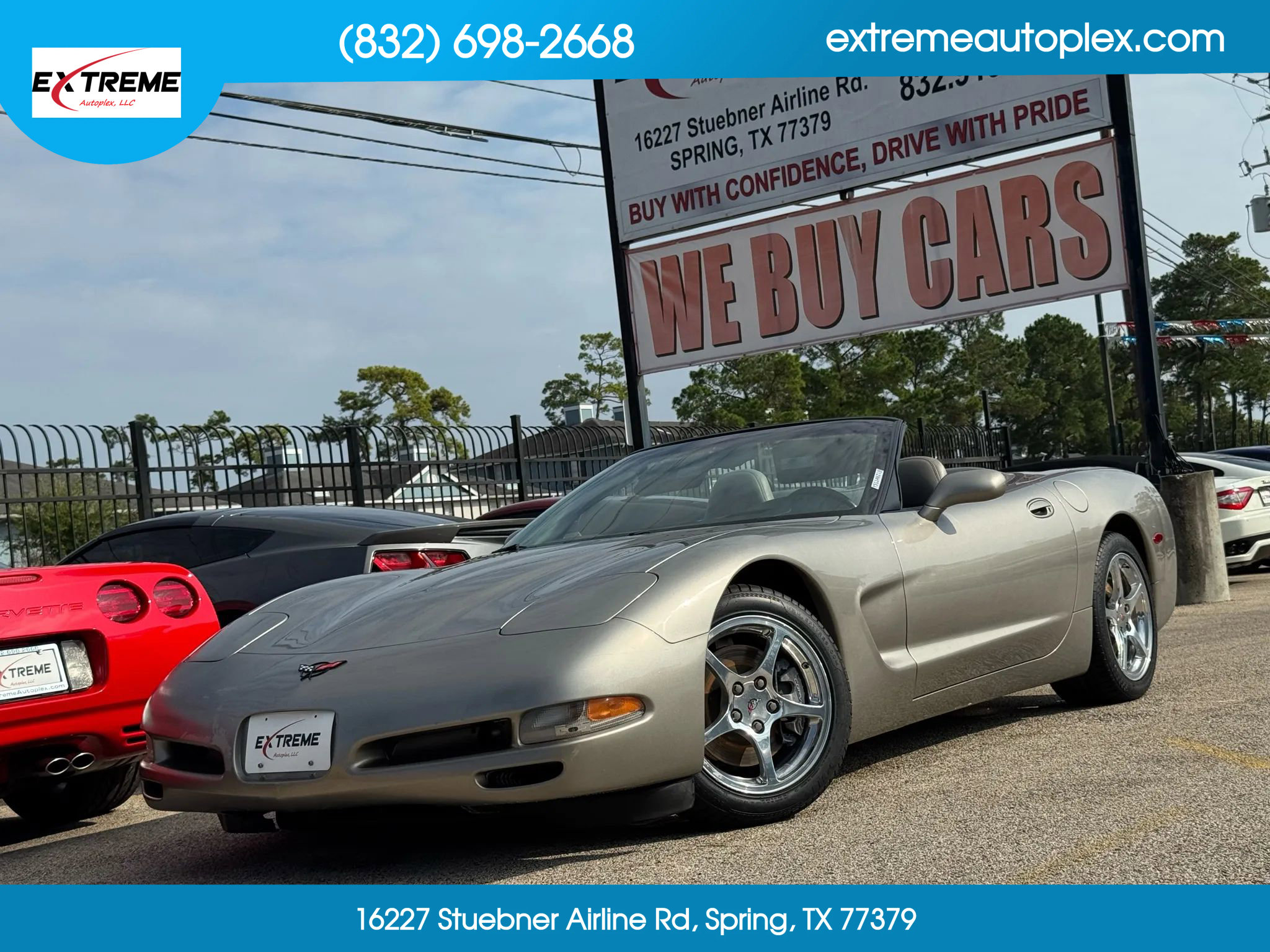 Used 2000 Chevrolet Corvette Convertible w/ Memory Pkg image 1