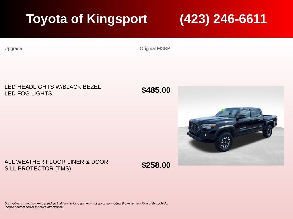 Used 2023 Toyota Tacoma TRD Off-Road AWD/4WD video 3