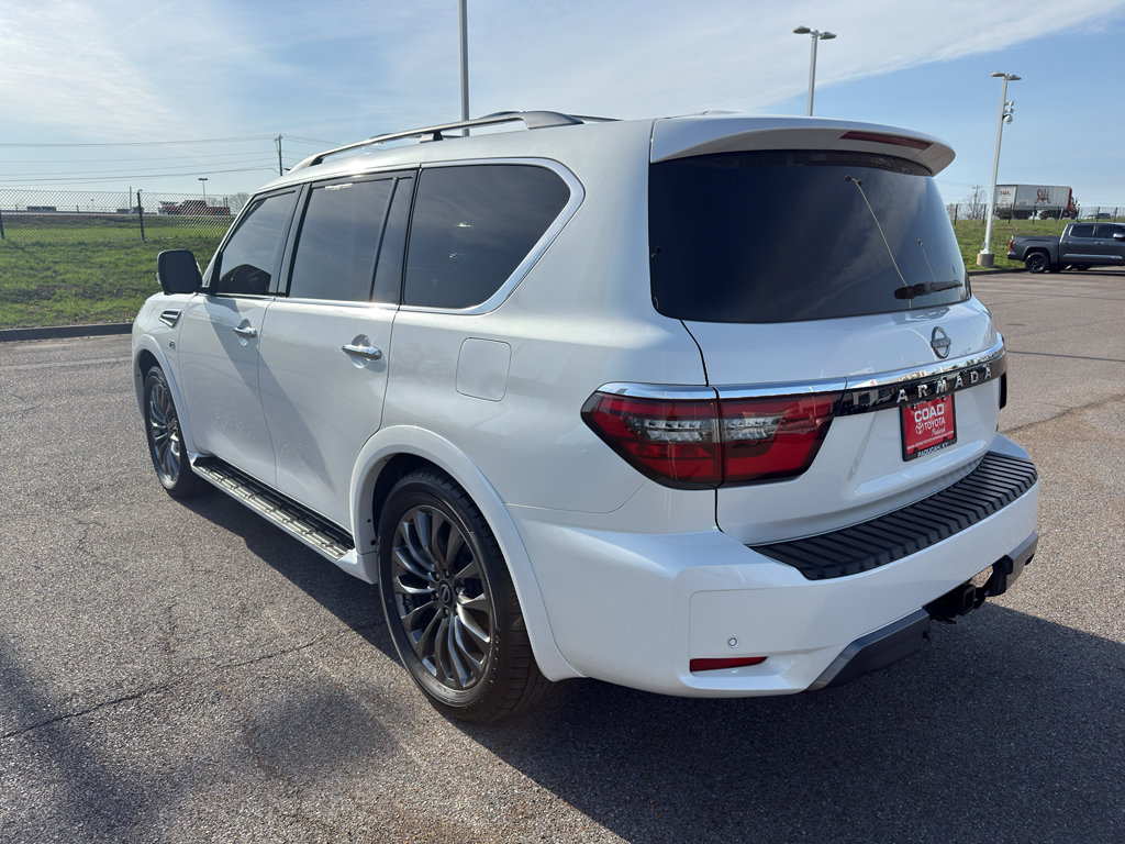 Used 2021 Nissan Armada Platinum w/ Captain's Chairs Package image 3