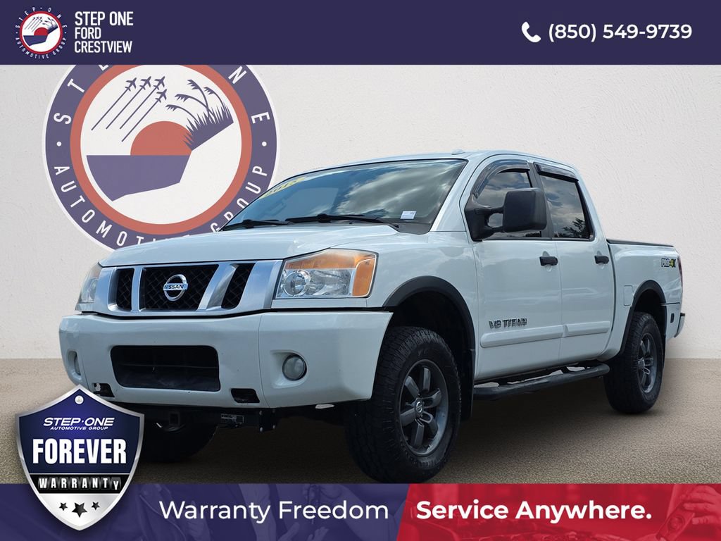 Used 2015 Nissan Titan PRO-4X w/ Pro-4x Luxury Package AWD/4WD image 1
