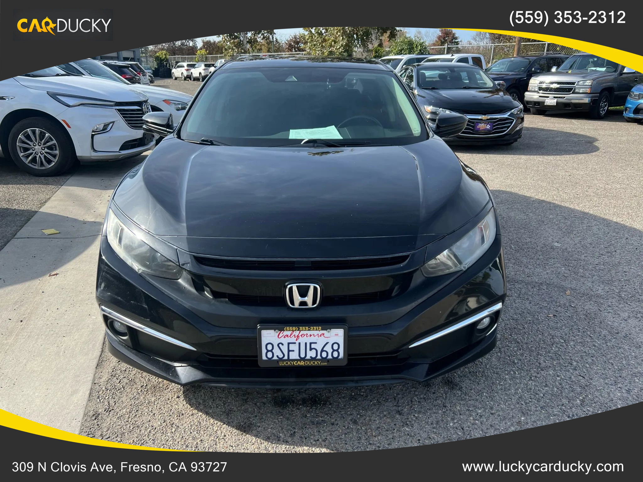 Used 2020 Honda Civic EX image 2
