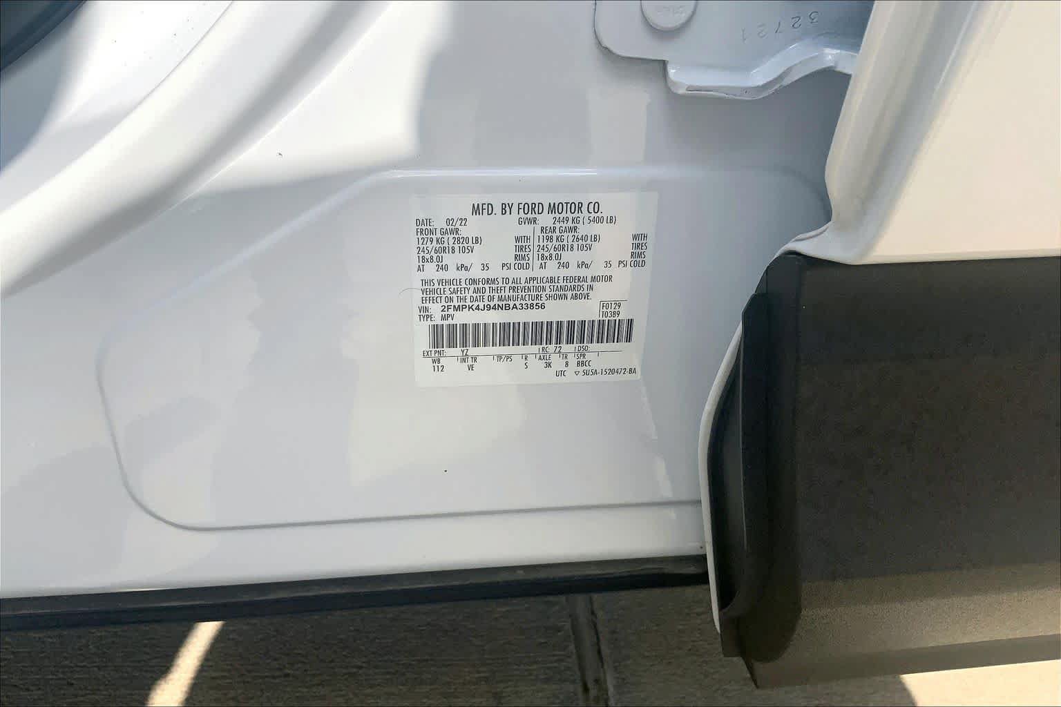 Used 2022 Ford Edge SEL AWD/4WD image 34