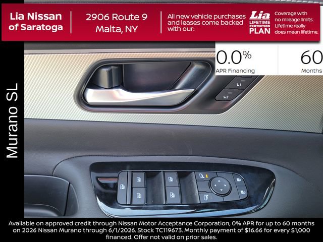 New 2026 Nissan Murano SL AWD/4WD image 15