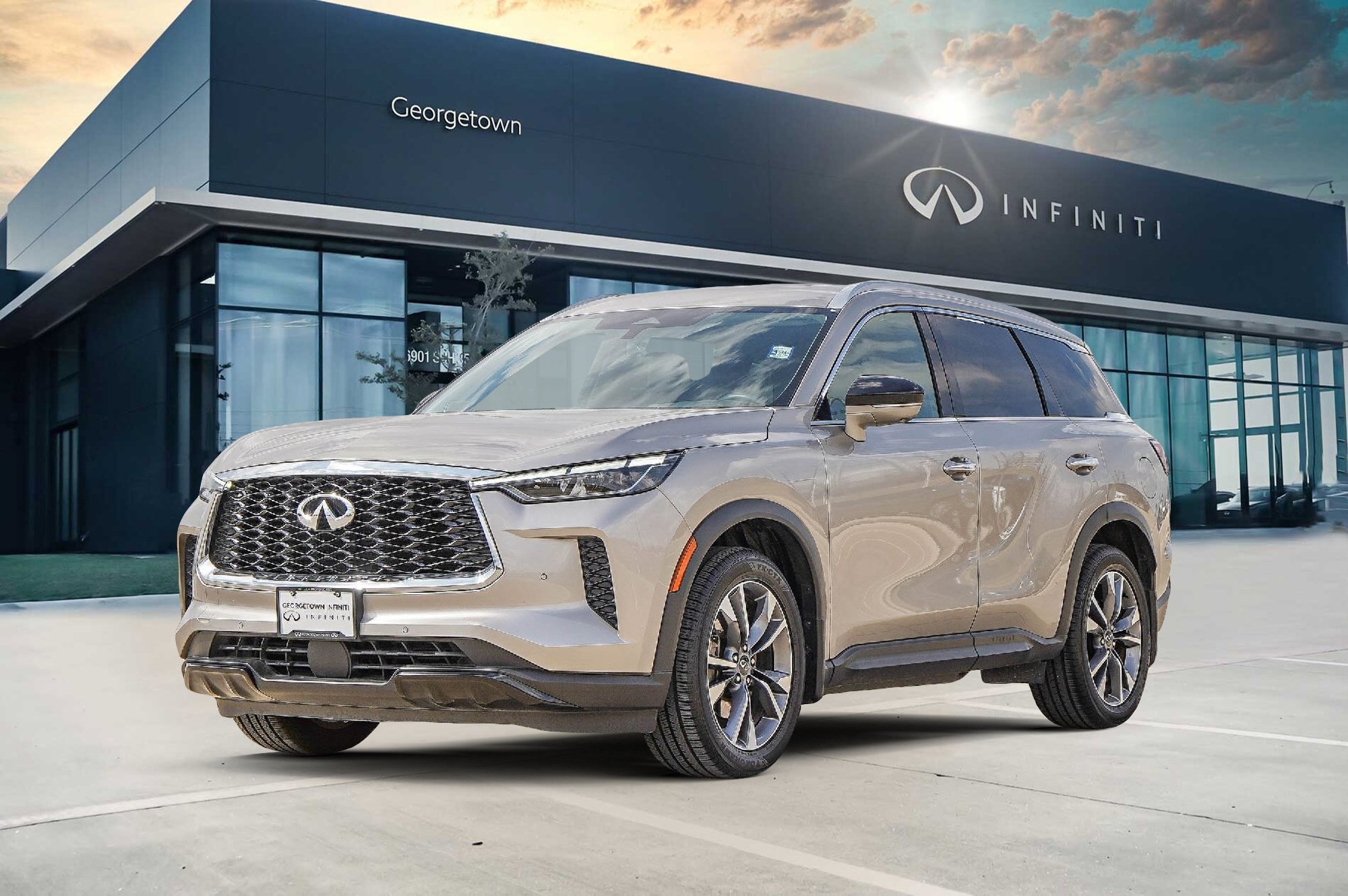 Certified 2023 INFINITI QX60 Luxe w/ Vision Package image 8