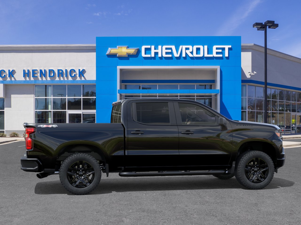 New 2026 Chevrolet Silverado 1500 Custom w/ Turbomax Blackout Package AWD/4WD image 7