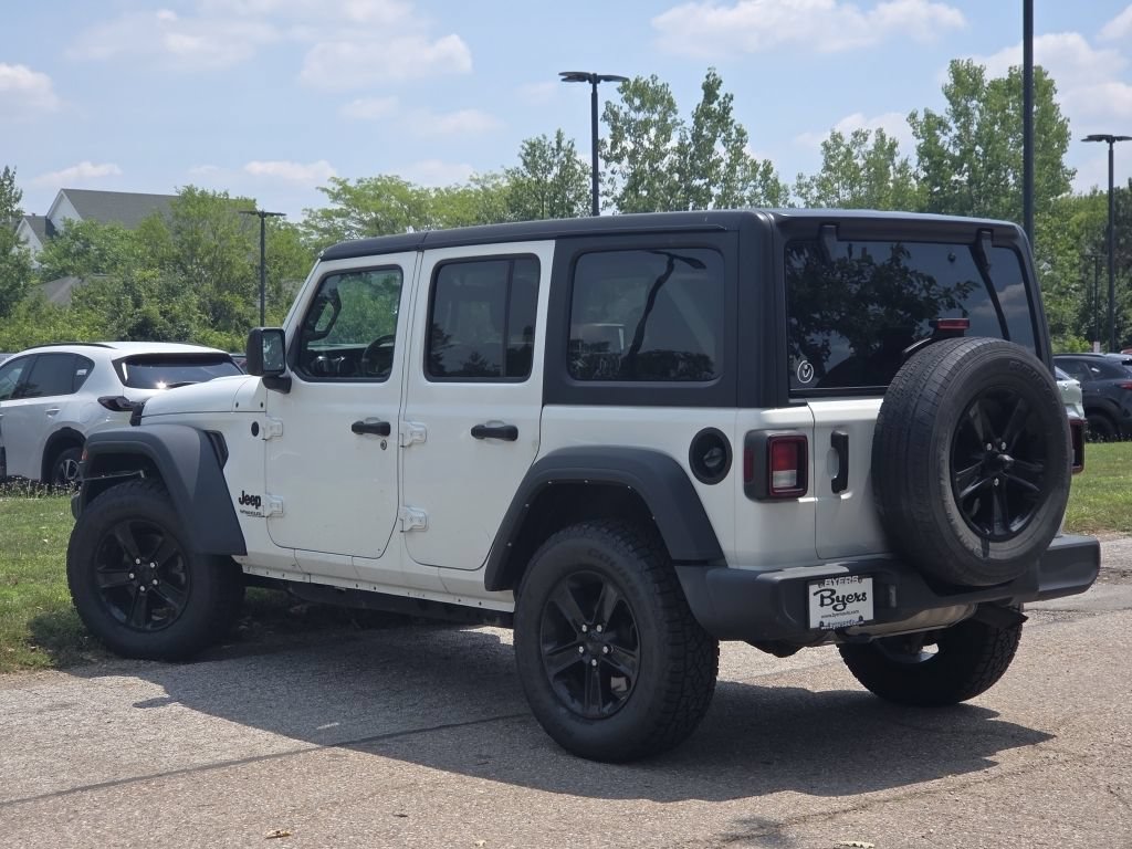 Used 2021 Jeep Wrangler Unlimited Sport AWD/4WD image 2
