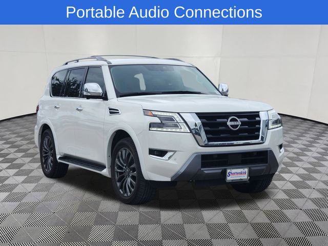 Used 2024 Nissan Armada Platinum w/ Captain's Chairs Package RWD image 2