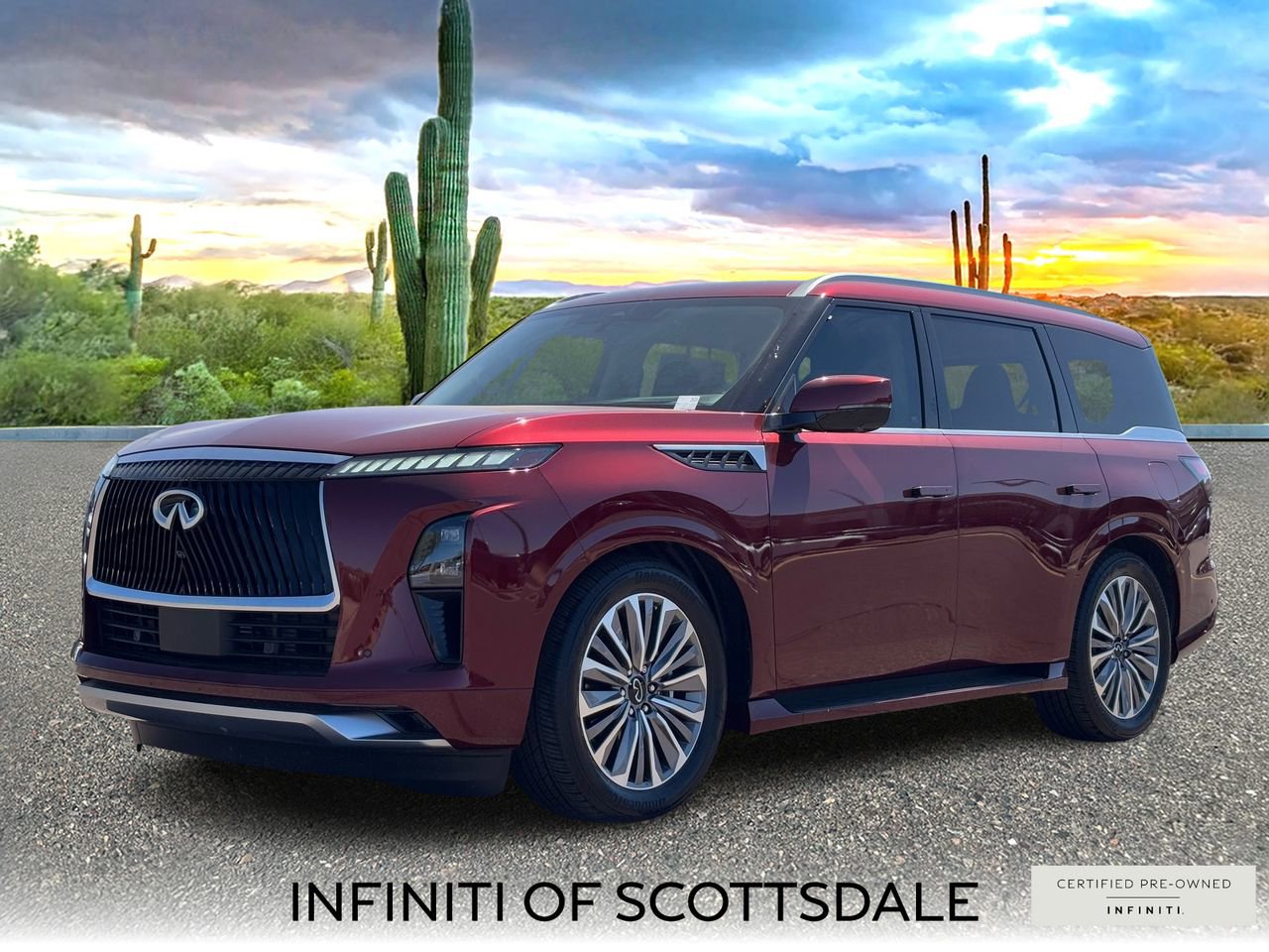 Certified 2025 INFINITI QX80 Luxe image 1