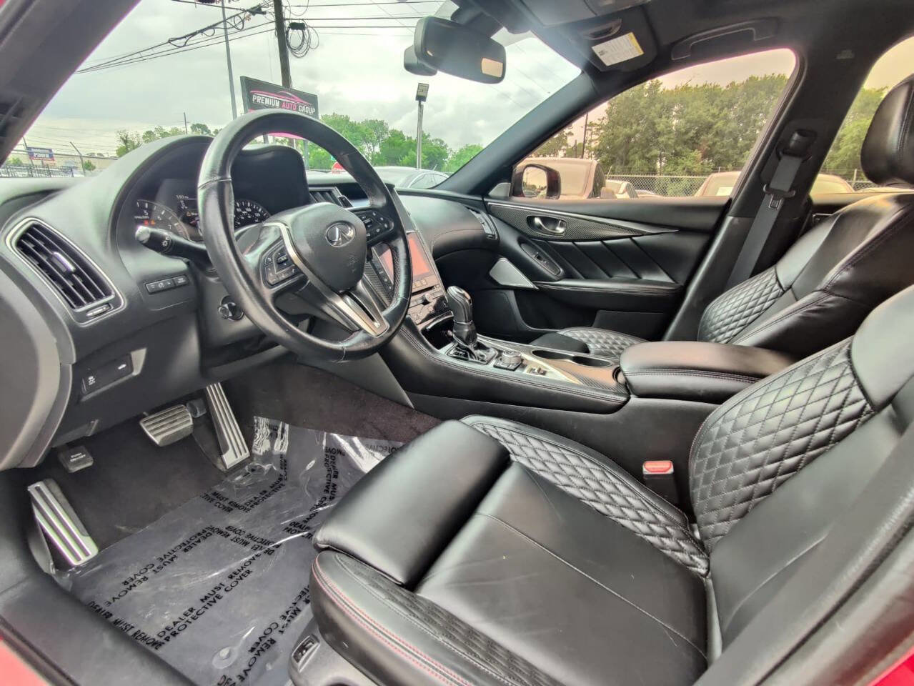Used 2020 INFINITI Q50 Red Sport 400 w/ Proactive Package AWD/4WD image 6