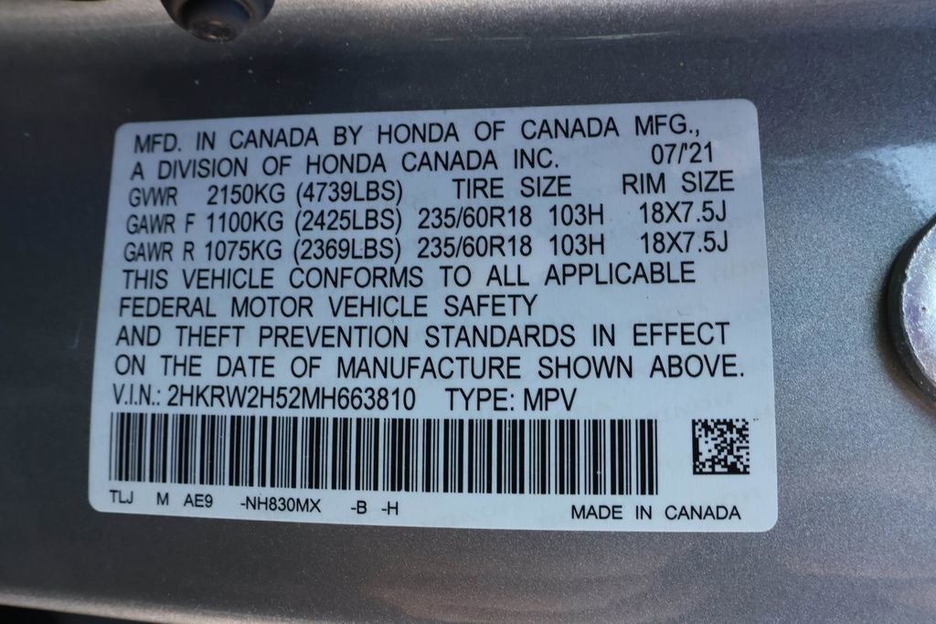 Used 2021 Honda CR-V EX image 40