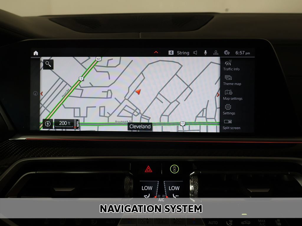 Used 2023 BMW X6 M50i w/ Executive Package AWD/4WD image 3