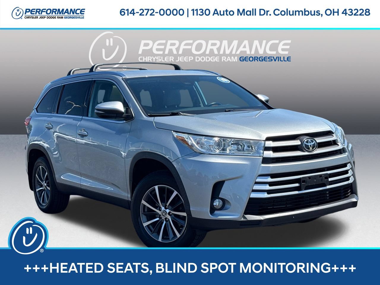 Used 2019 Toyota Highlander XLE FWD image 1