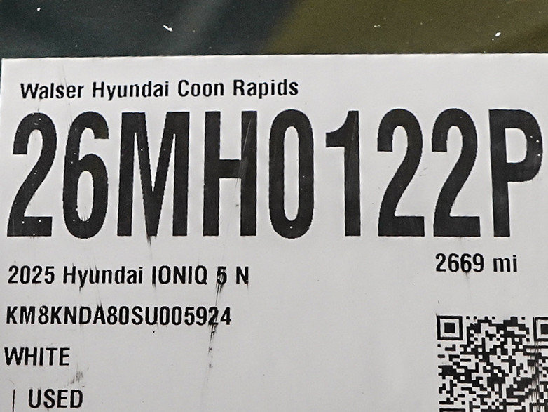 Certified 2025 Hyundai Ioniq 5 N AWD/4WD image 29