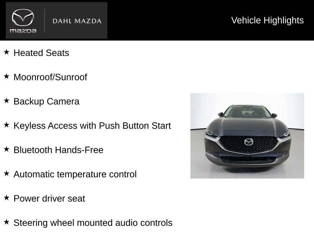 Used 2025 MAZDA CX-30 AWD 2.5 S w/ Preferred Package image 10