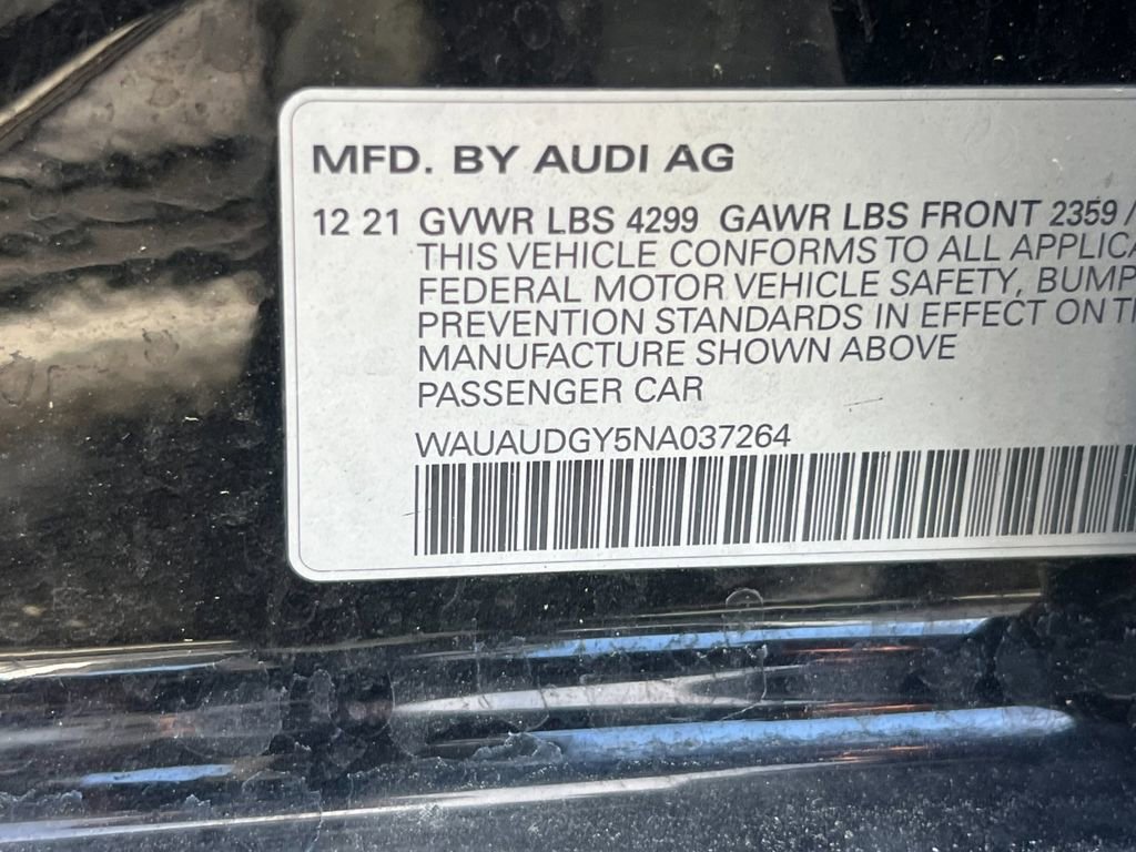 Used 2022 Audi A3 2.0T Premium image 28