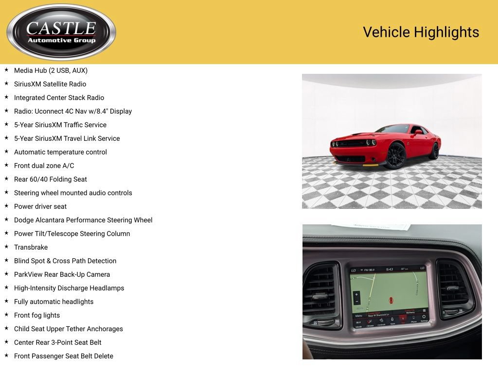 Used 2020 Dodge Challenger R/T Scat Pack w/ 1320 Plus Group RWD image 10
