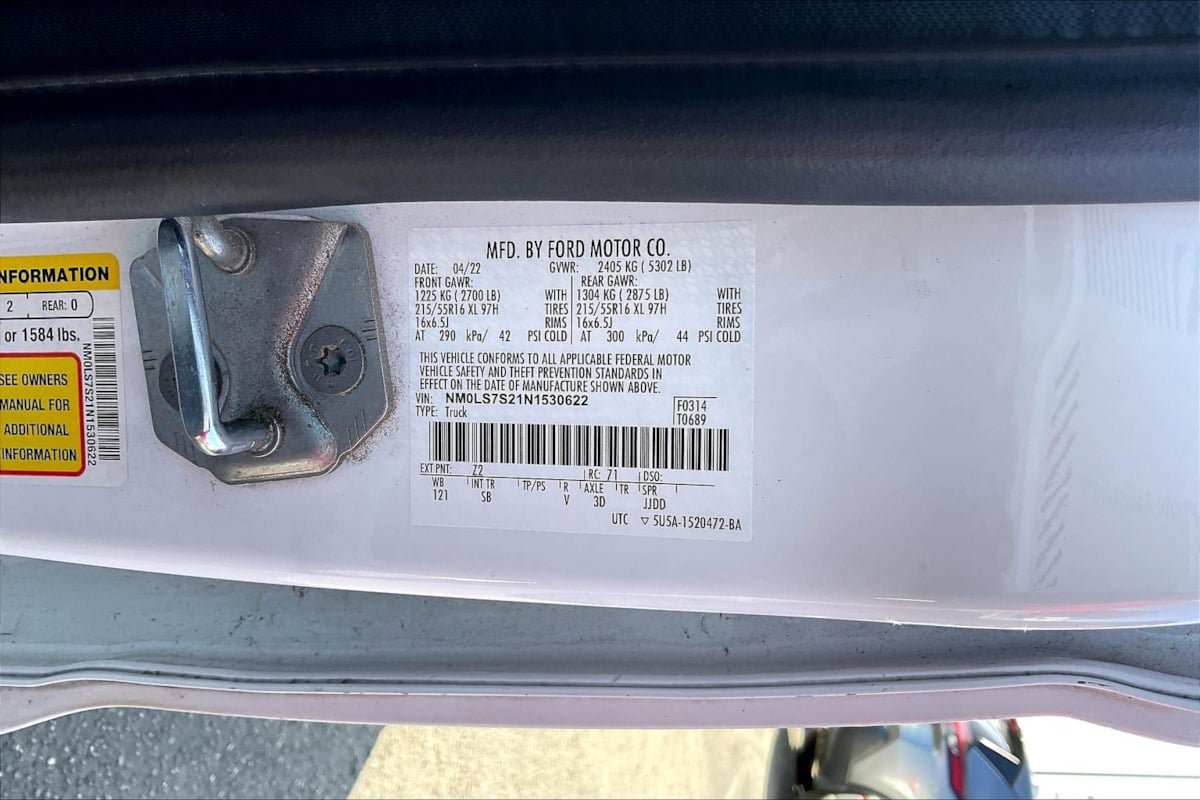 Used 2022 Ford Transit Connect XL FWD image 25