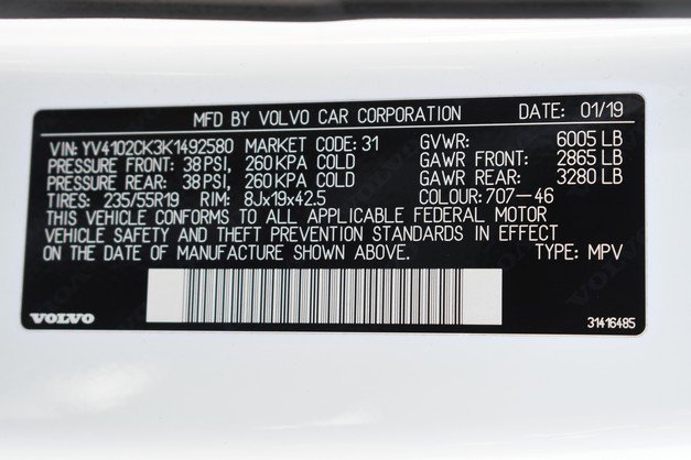 Used 2019 Volvo XC90 T5 Momentum image 34