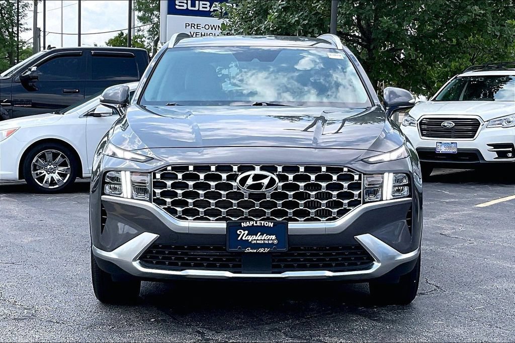 Used 2021 Hyundai Santa Fe Blue AWD/4WD image 2