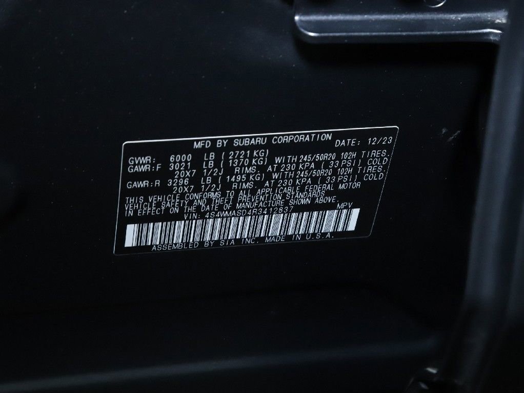 Certified 2024 Subaru Ascent Limited AWD/4WD image 22
